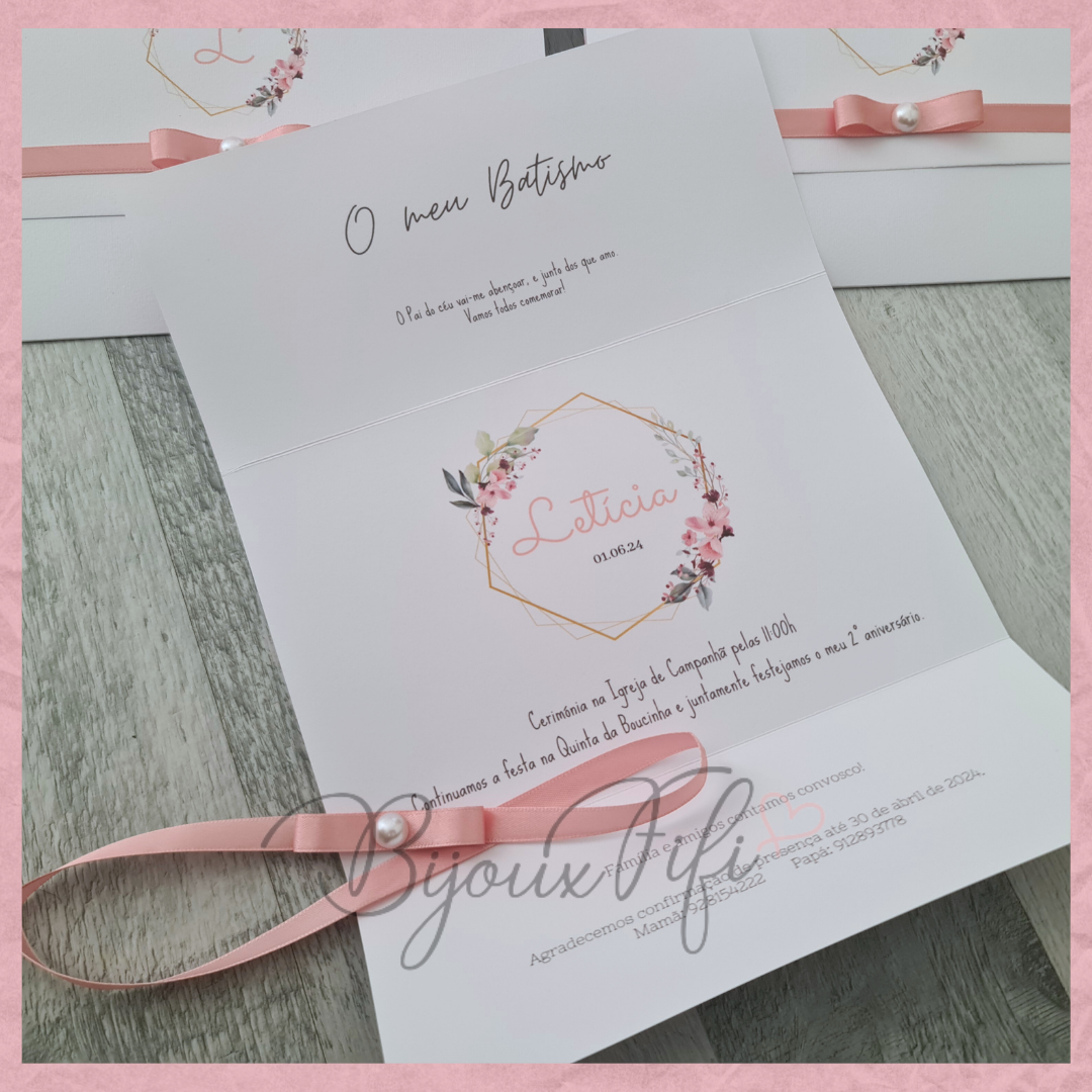 Floral Invitation