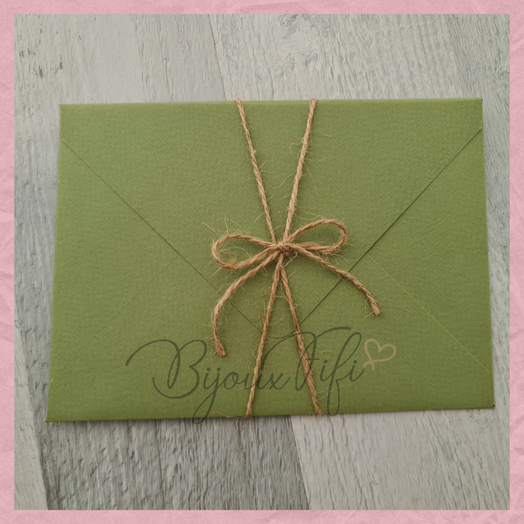 Convite envelope "Pretty Bunny"