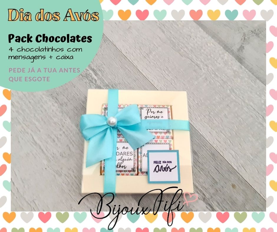 Pack de 4 Chocolatinhos "Avós"