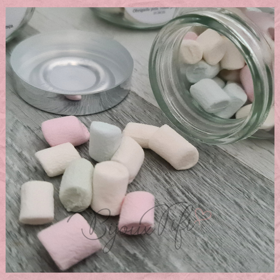 Frasco com Marshmallow "Animal Colletion" (+opções) - Bijoux Fifi