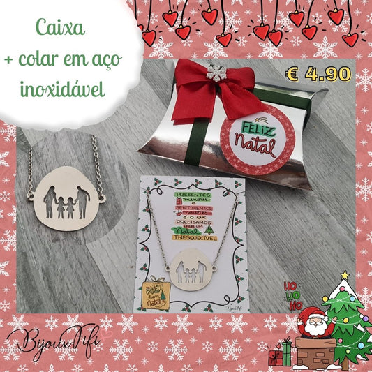 Colar "Família" - Bijoux Fifi