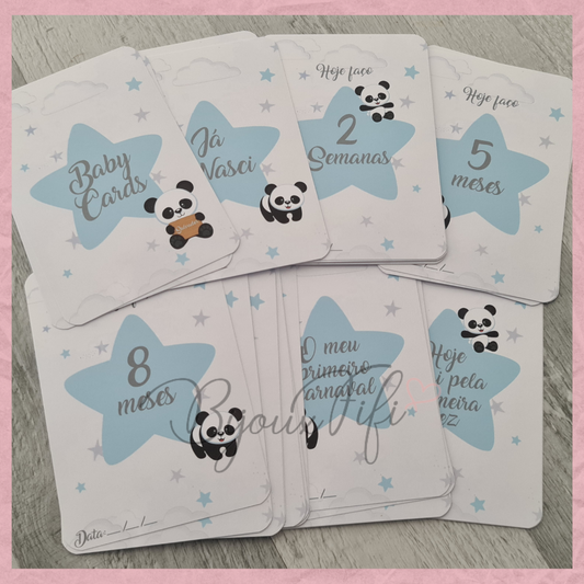 Baby Cards "Panda" - Bijoux Fifi