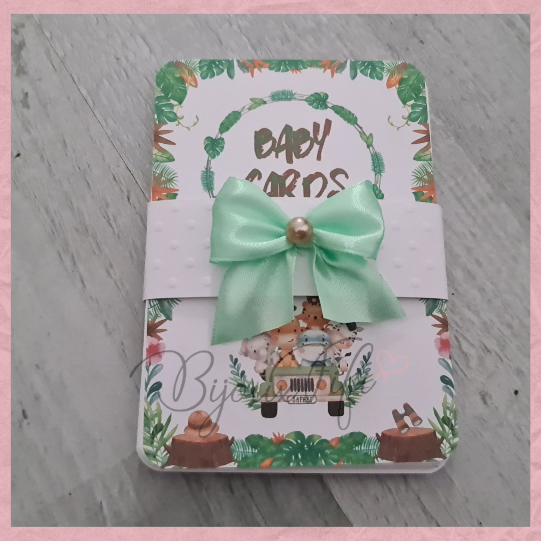 Baby Cards "Safari" - Bijoux Fifi