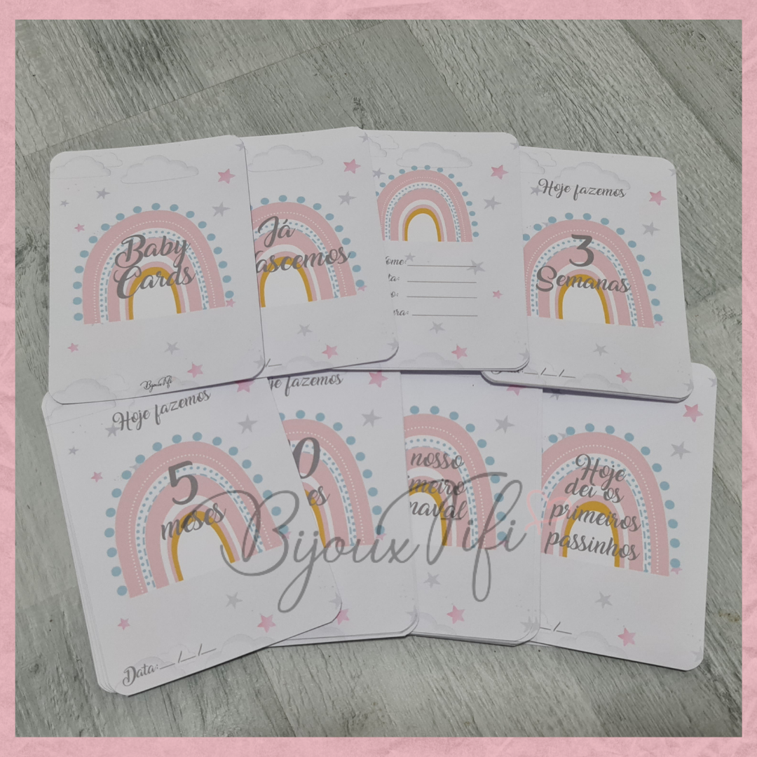 Baby Cards "Gêmeas" - Bijoux Fifi