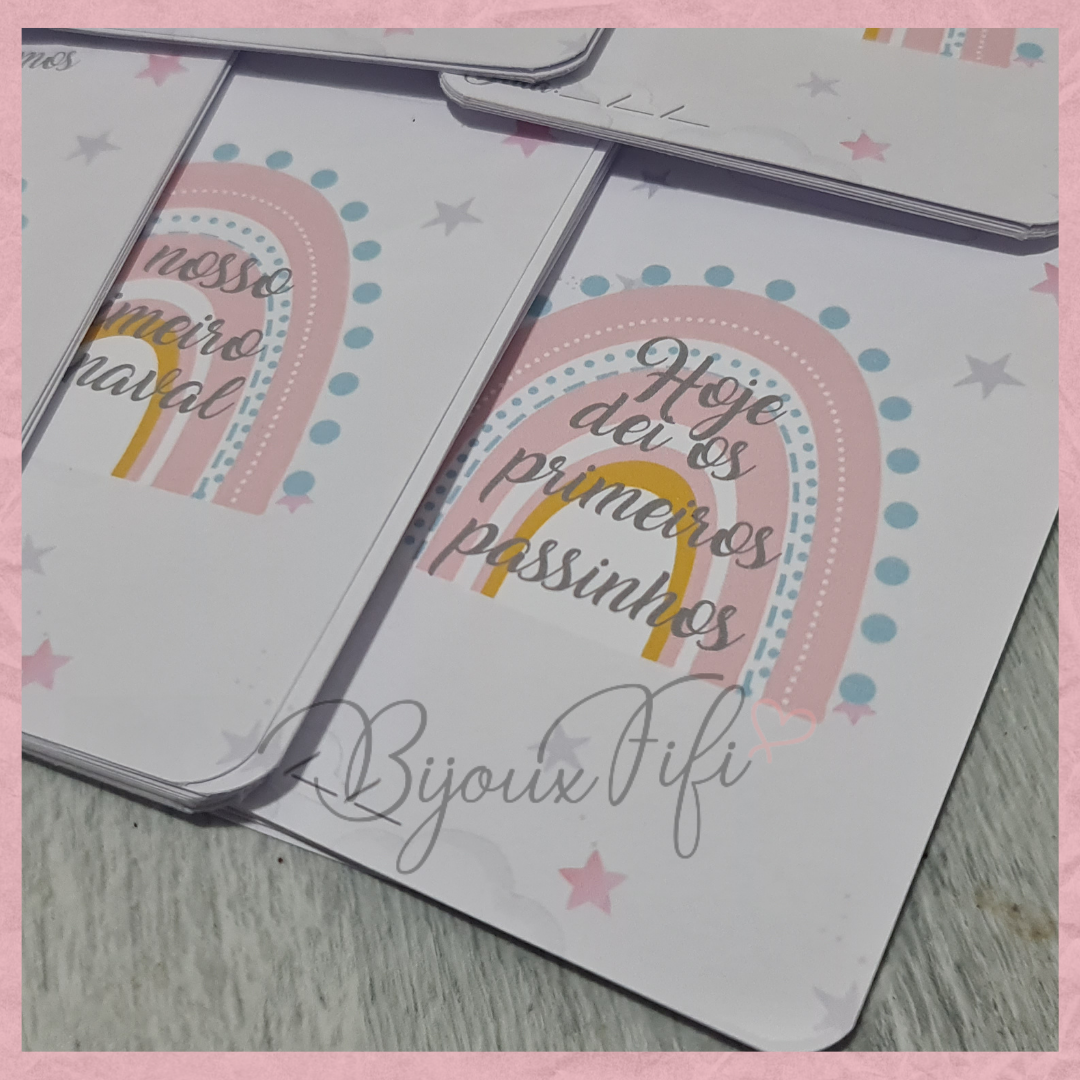 Baby Cards "Gêmeas" - Bijoux Fifi