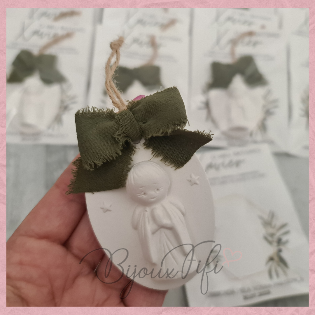 Anjo em Gesso perfumado "Oliveiras" (+cores)