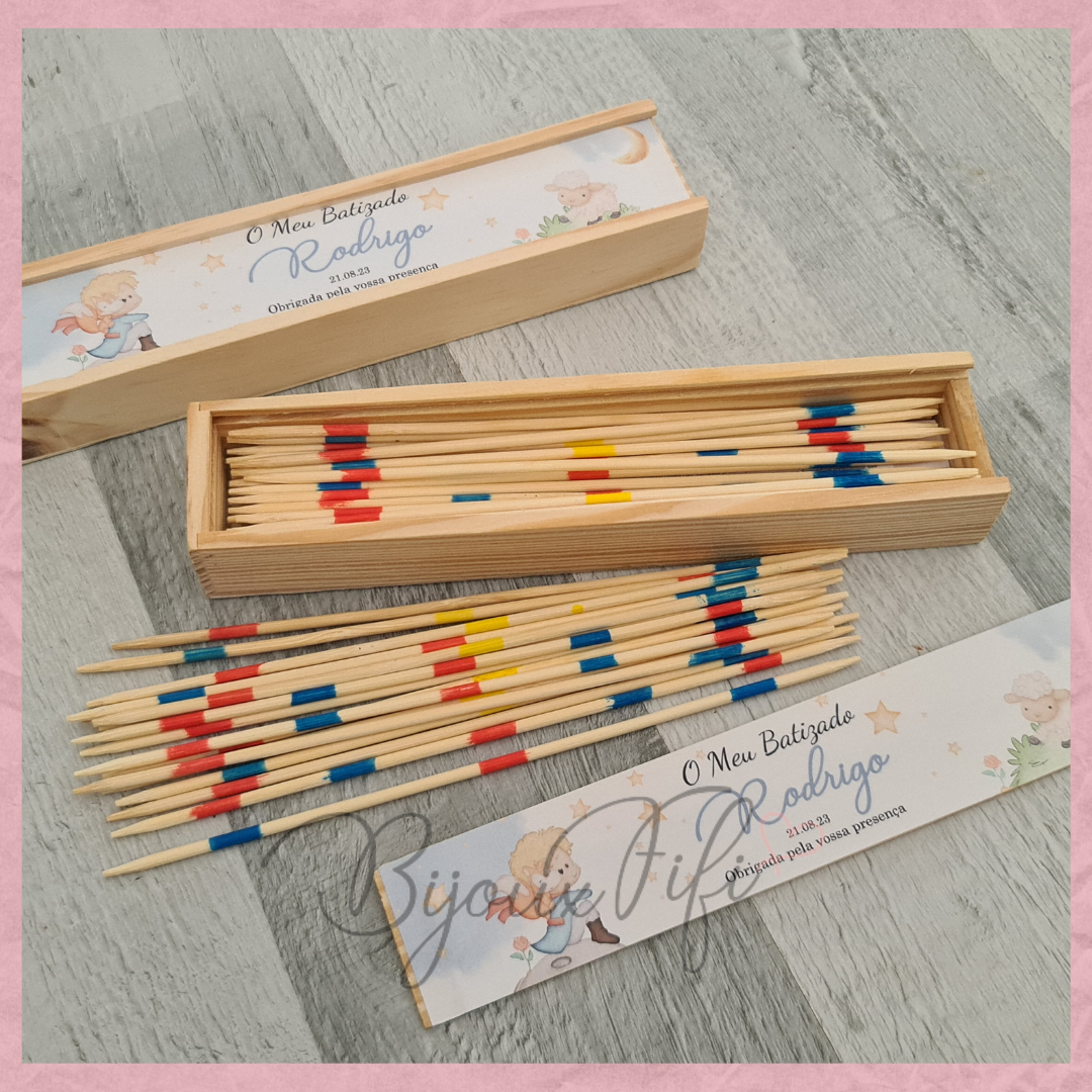 Jogo Mikado "Little Prince" (+cores) - Bijoux Fifi