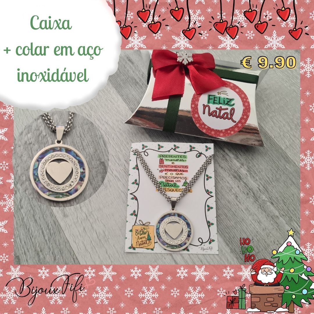 Colar Coração - Bijoux Fifi