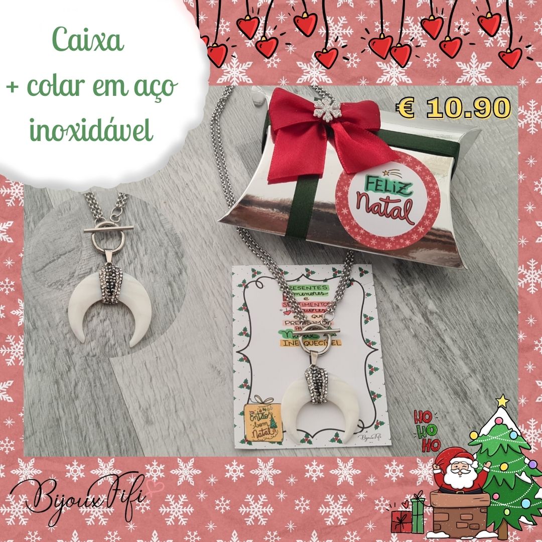 Colar Corno - Bijoux Fifi