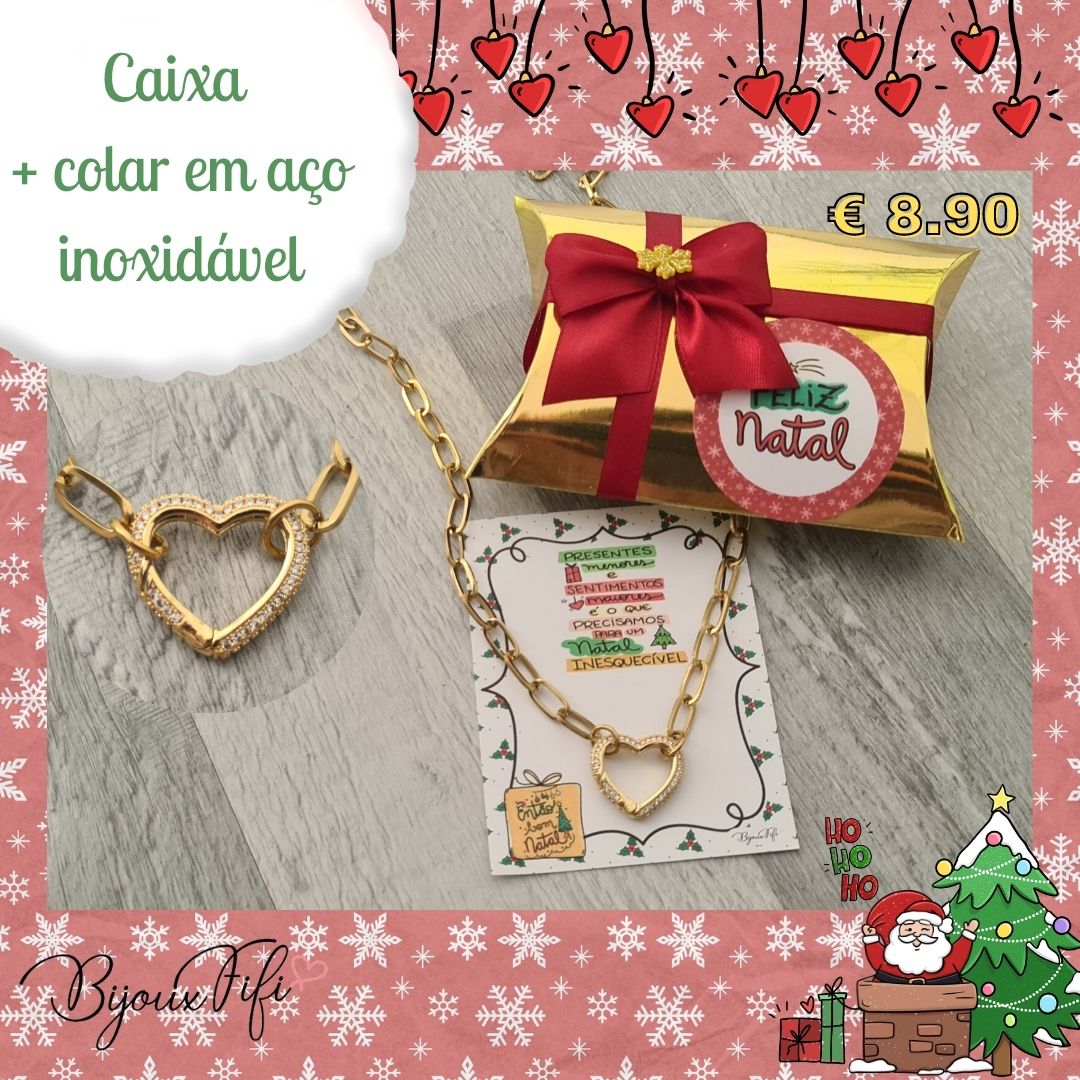 Colar Coração - Bijoux Fifi