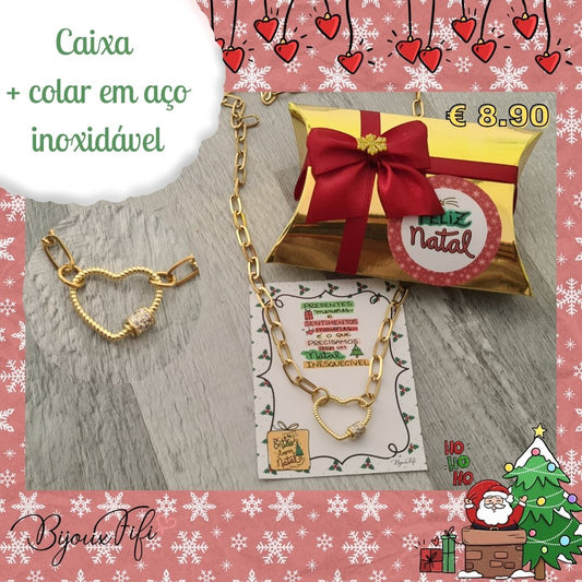 Colar Coração - Bijoux Fifi