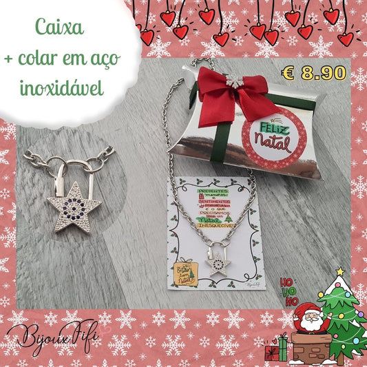 Colar Cadeado - Bijoux Fifi