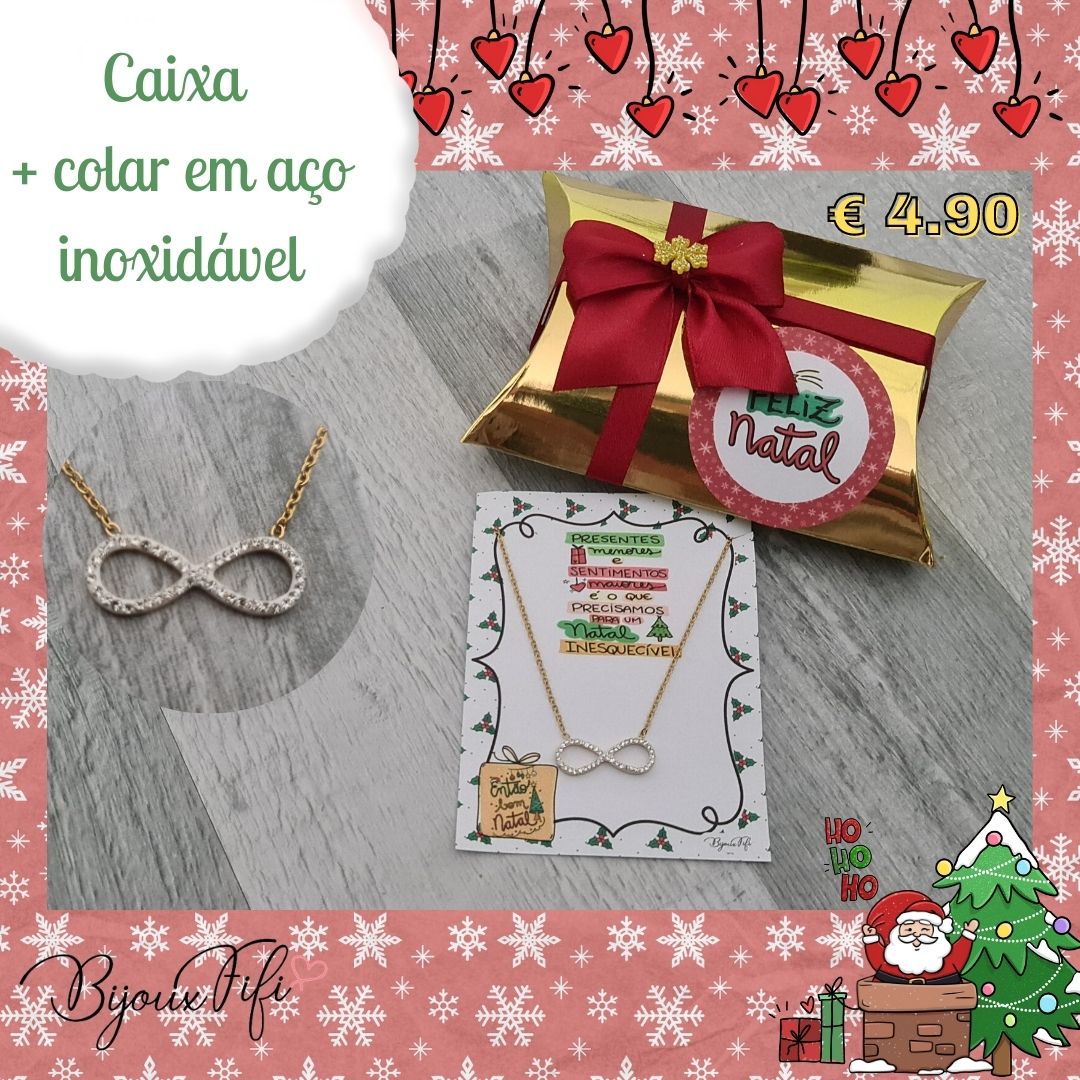 Colar Infinito - Bijoux Fifi