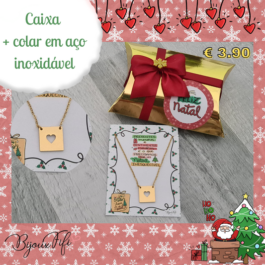 Colar Coração - Bijoux Fifi