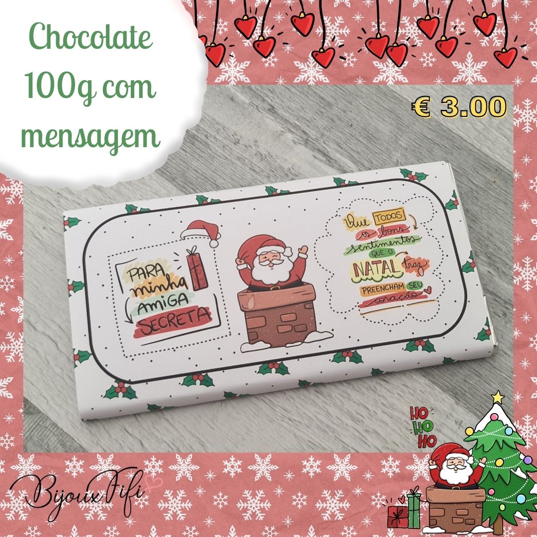 Chocolate 100g "Amiga/o Secreto" - Bijoux Fifi