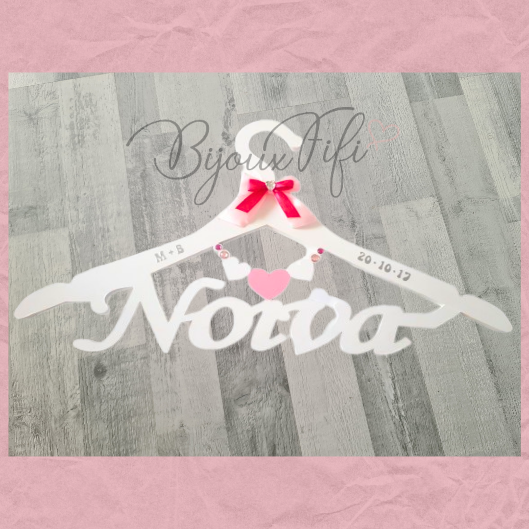 Cabide Noivos "Romantic" - Bijoux Fifi