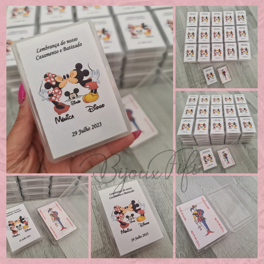 Baralho de Cartas "Disney"