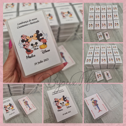 Baralho de Cartas "Disney"