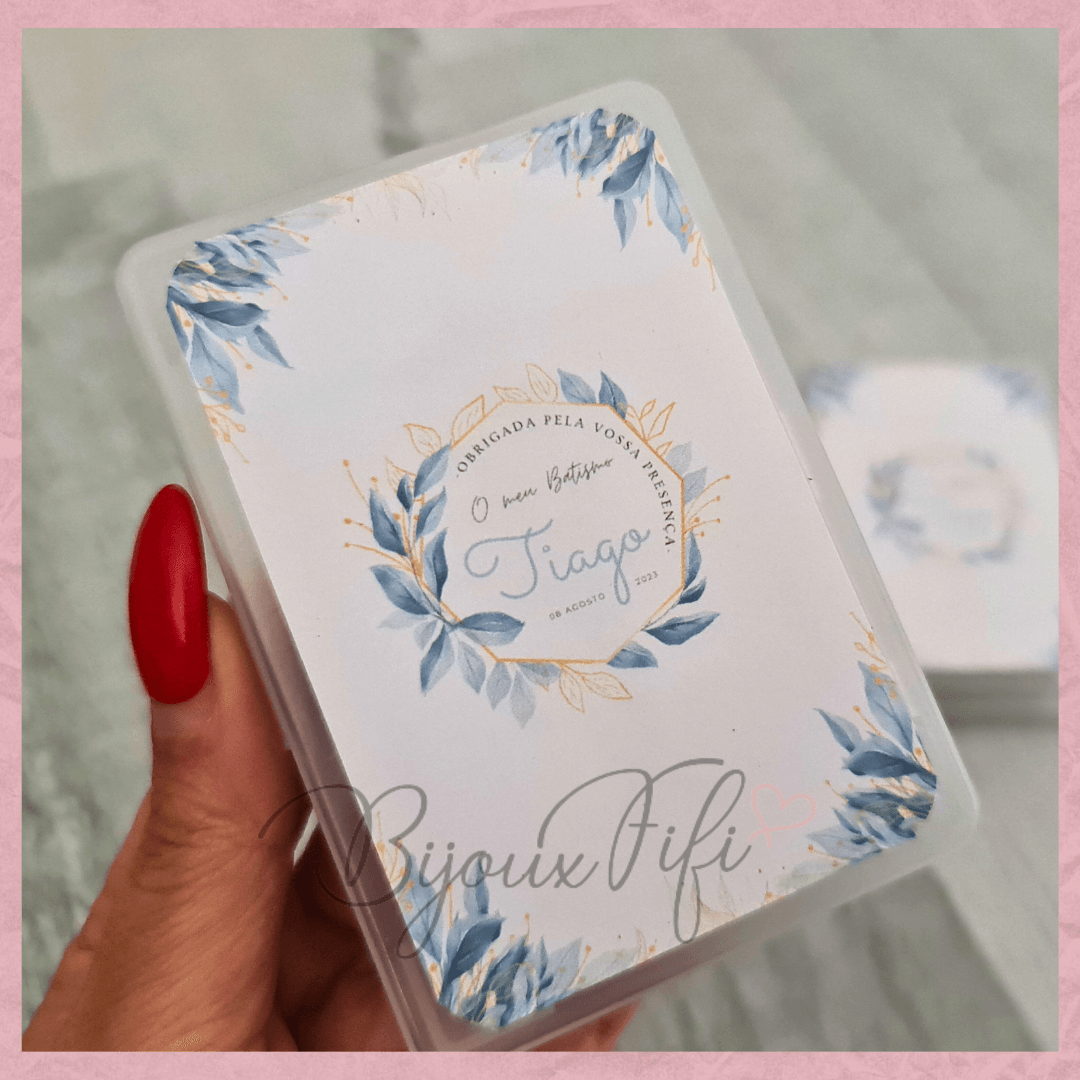 Baralho de cartas "Imperial Blue" (+cores) - Bijoux Fifi