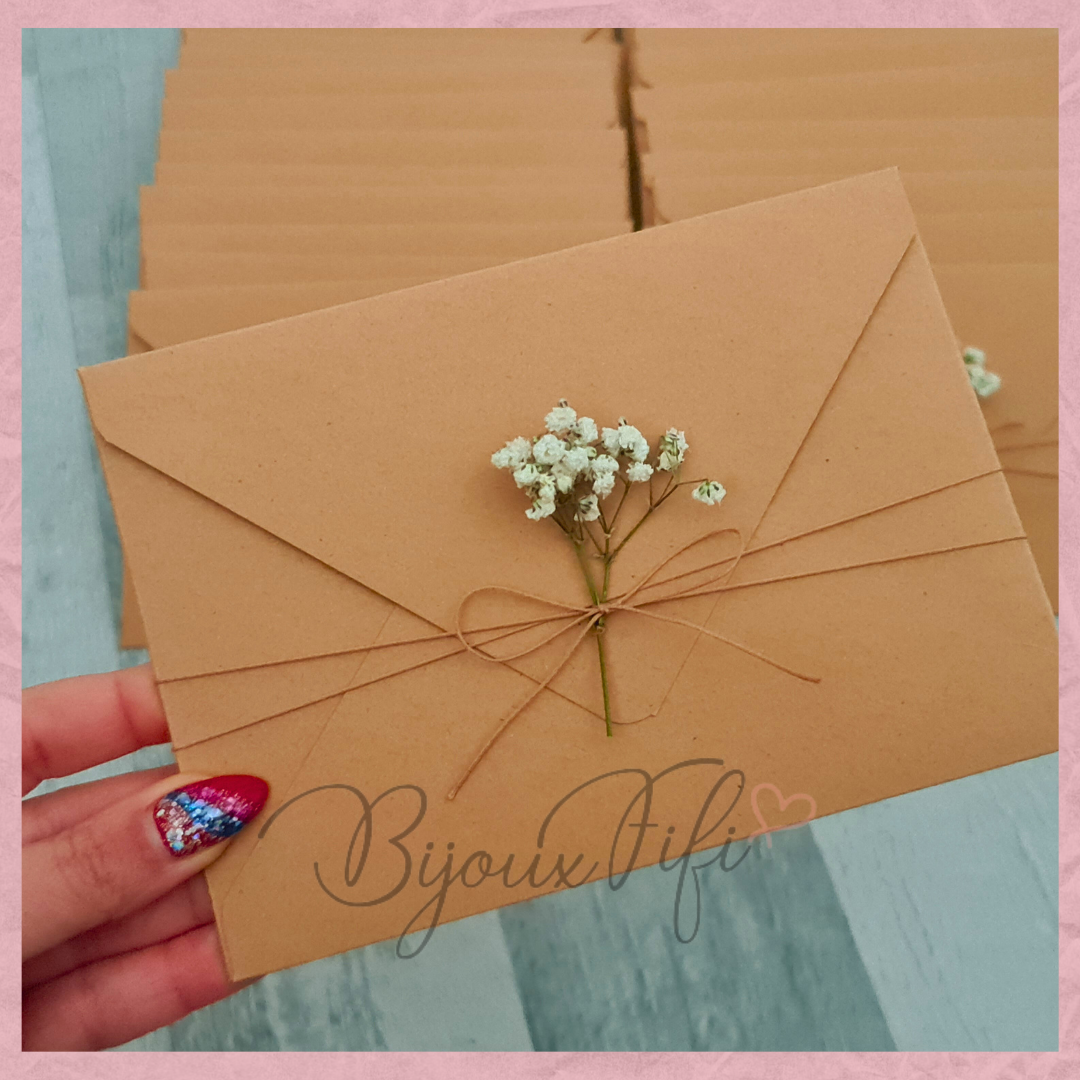 Convite com Envelope "Botanic Garden" - Bijoux Fifi