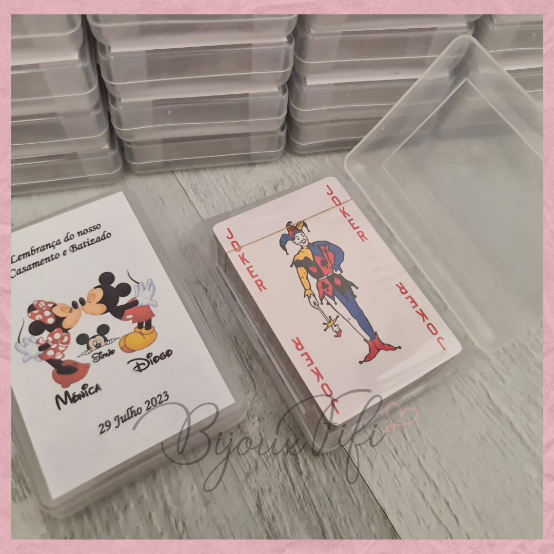 Baralho de Cartas "Disney"