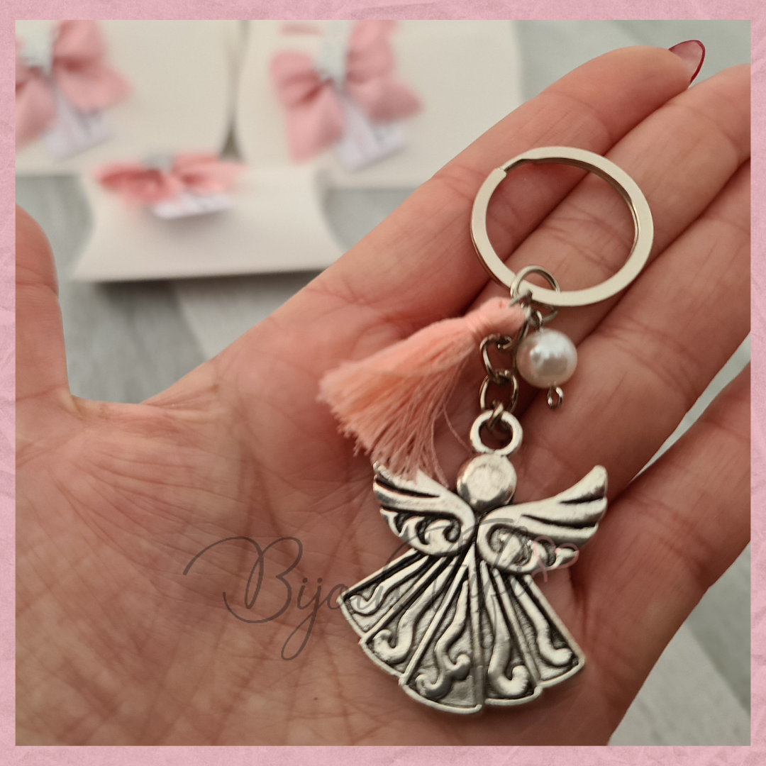 Caixa com Porta-chaves "Anjo" (+cores)