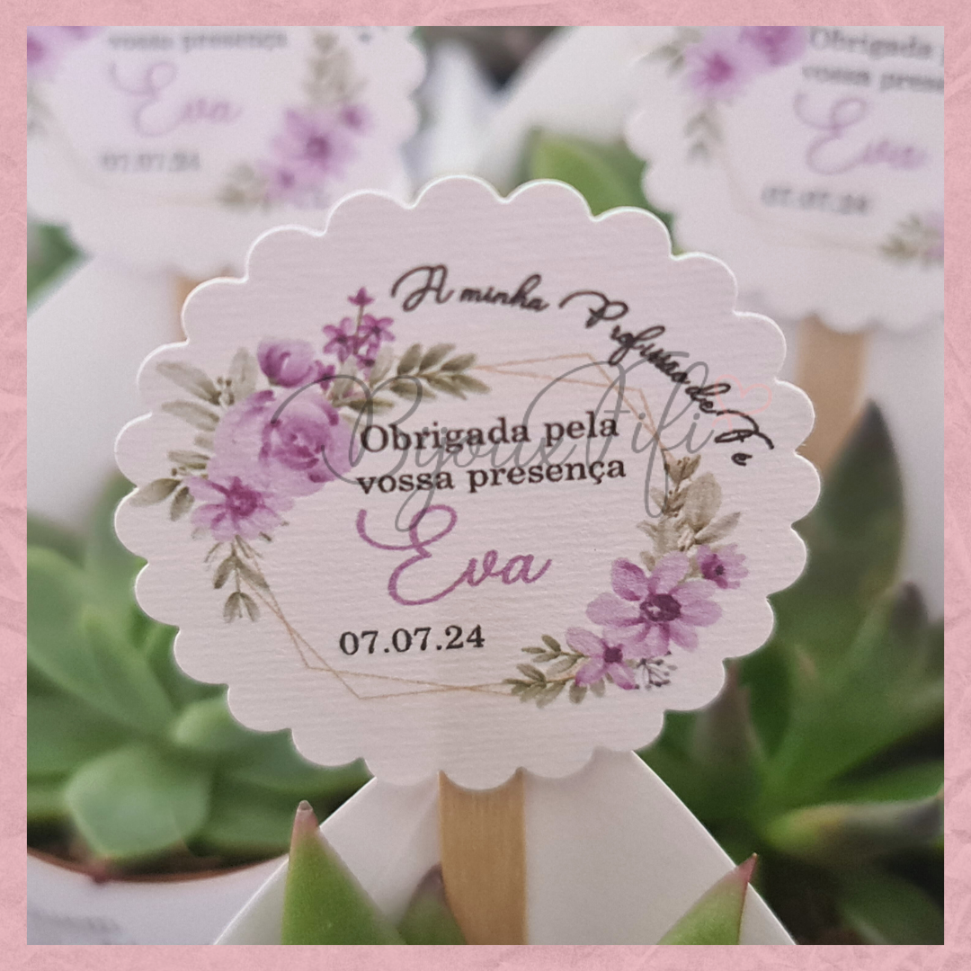 Suculenta em vaso "Lilac Garden"