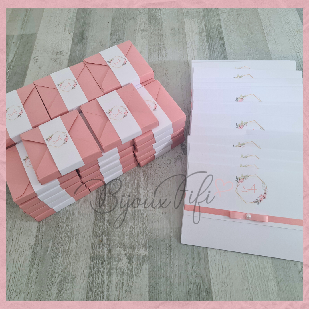 Caixa com gesso perfumado "Romantic Rose" (+cores)