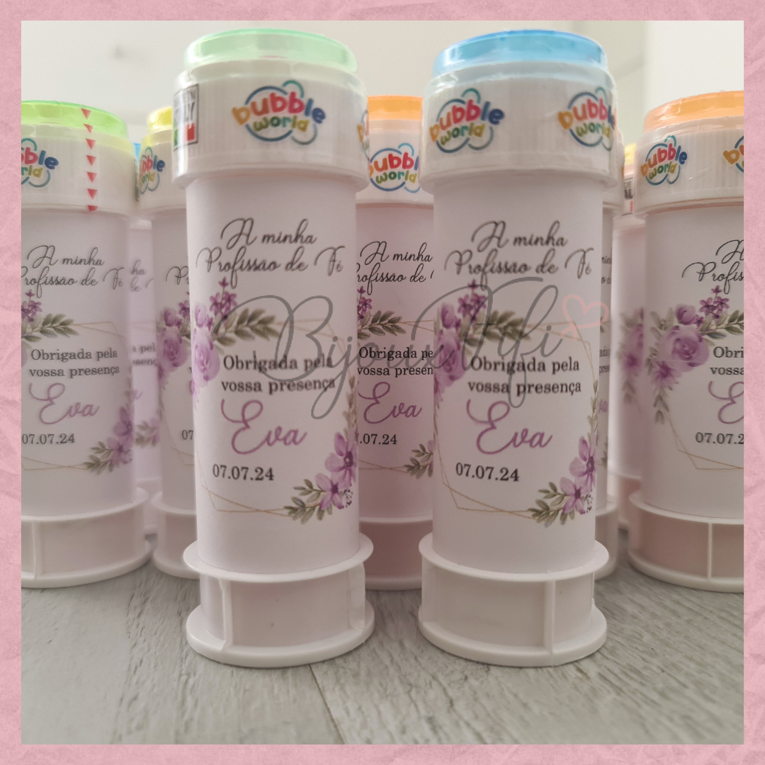 Frasco de bolas de sabão "Lilac Garden"