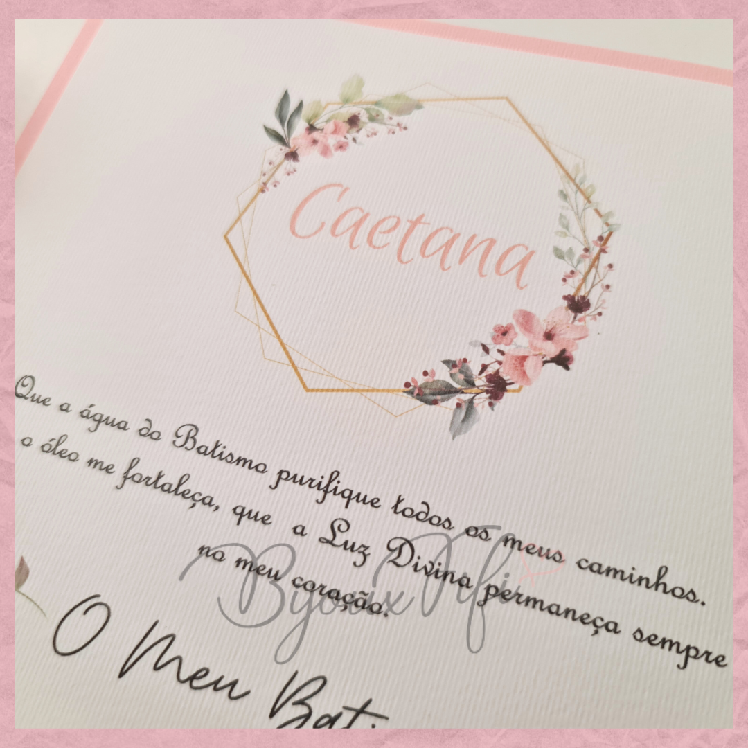 Livro de Honra A4 "Romantic Rose"