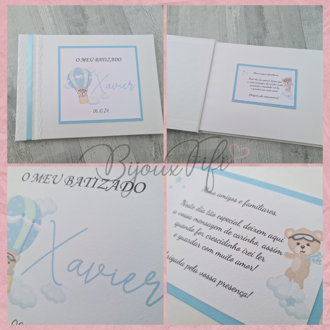 Livro de Honra A4 "Ballon Colletion"