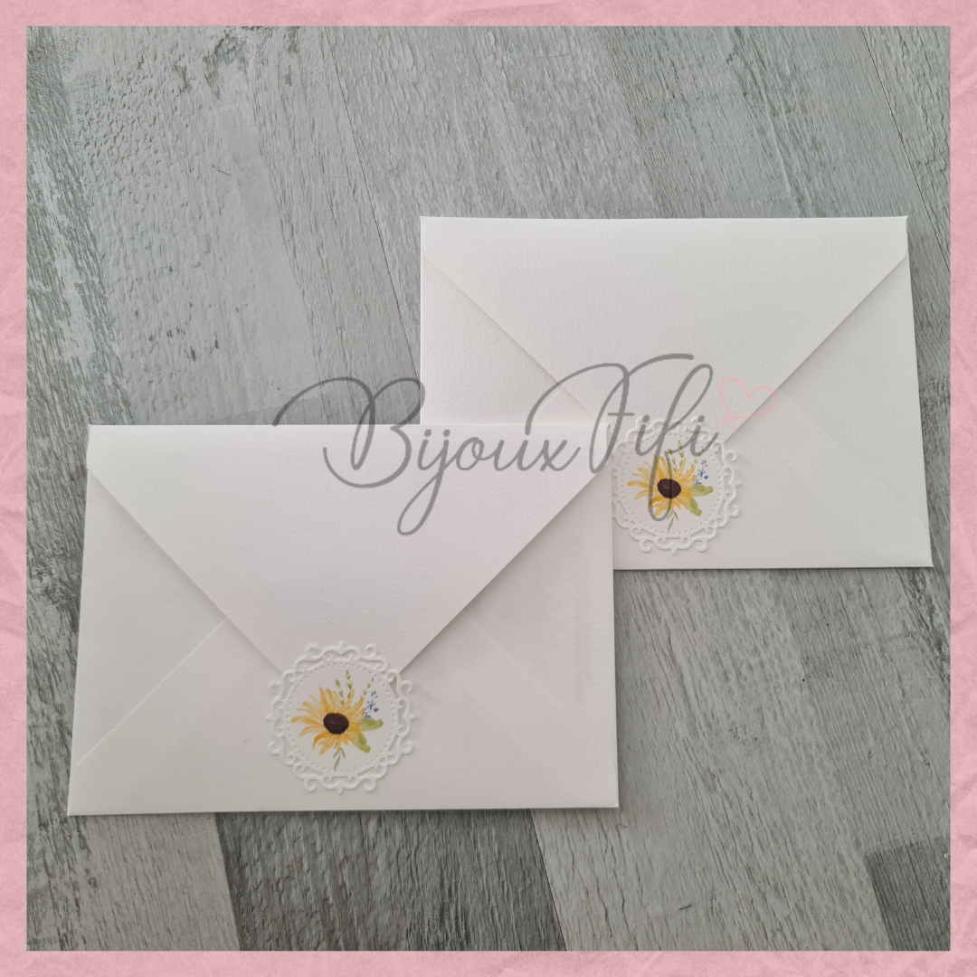 Convite Envelope "SunFlowers"