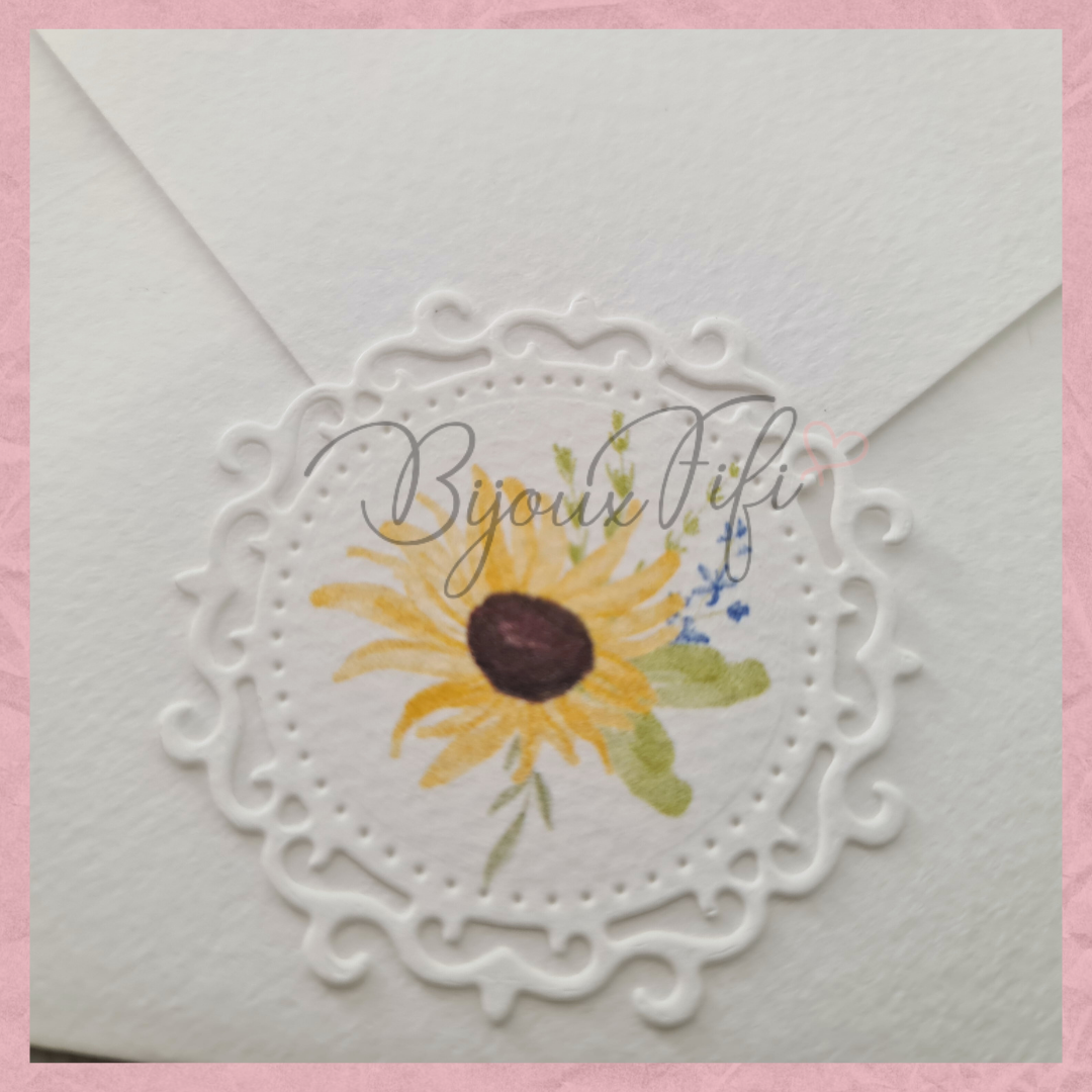 Convite Envelope "SunFlowers"