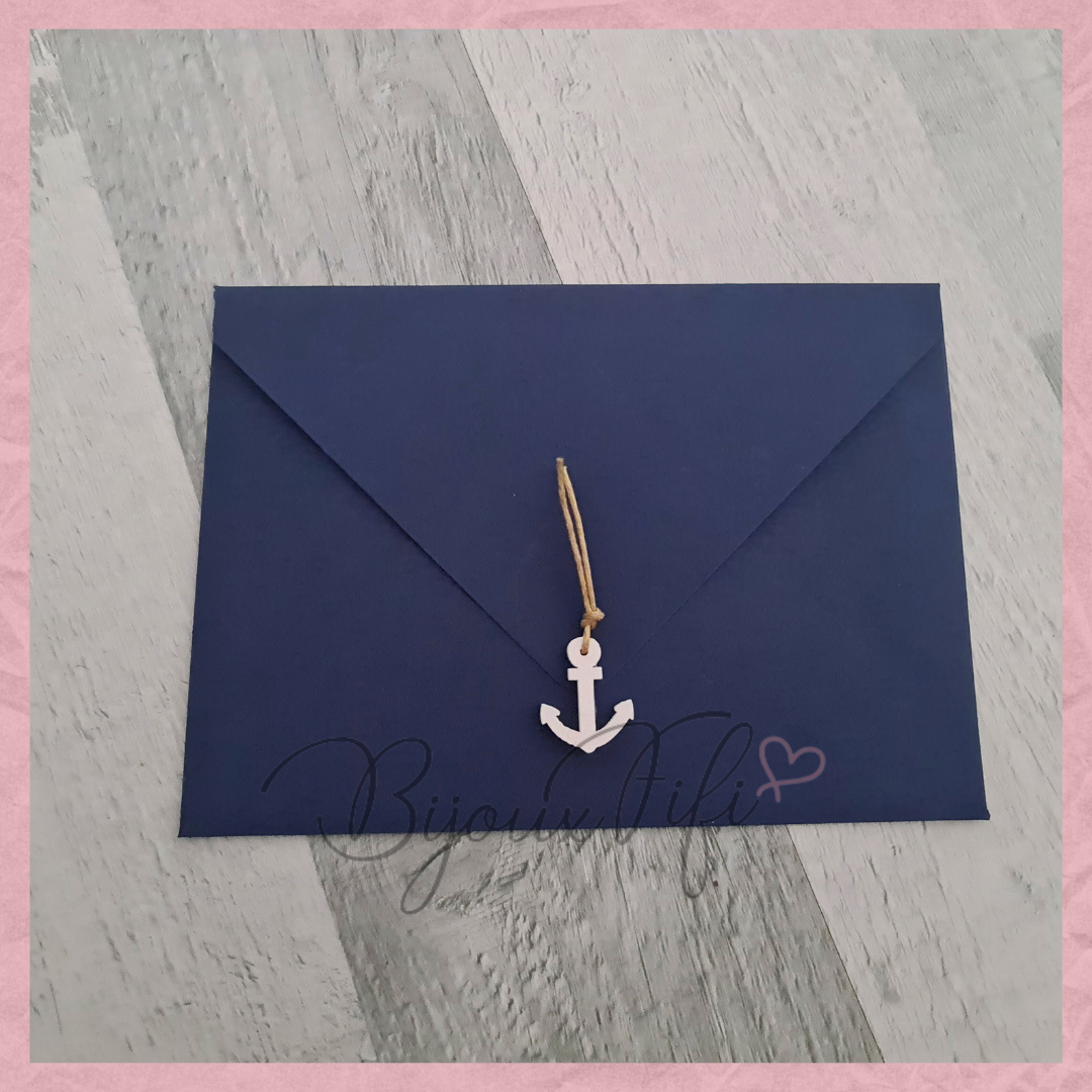 Convite Envelope "Royal Nautic"