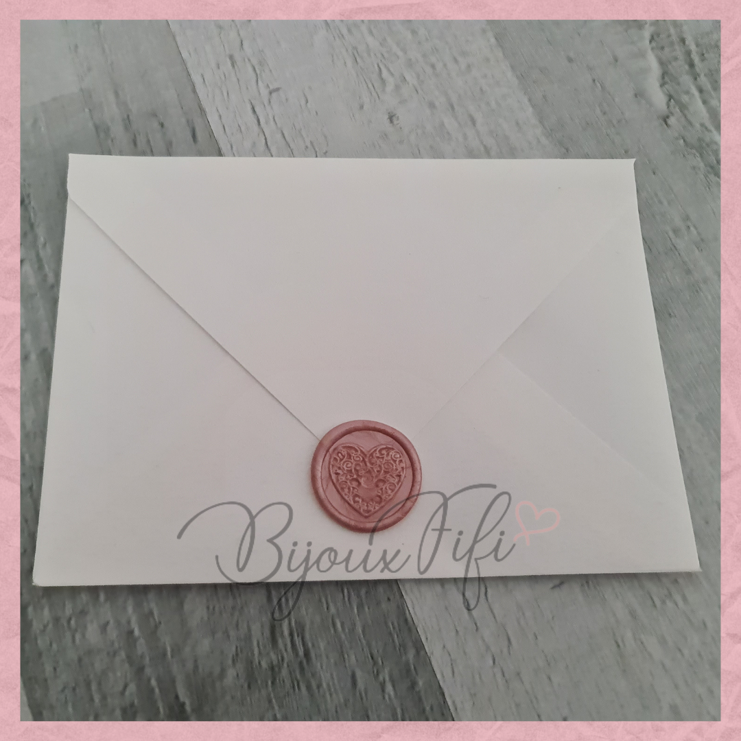 Convite Envelope "Sweet Rose"