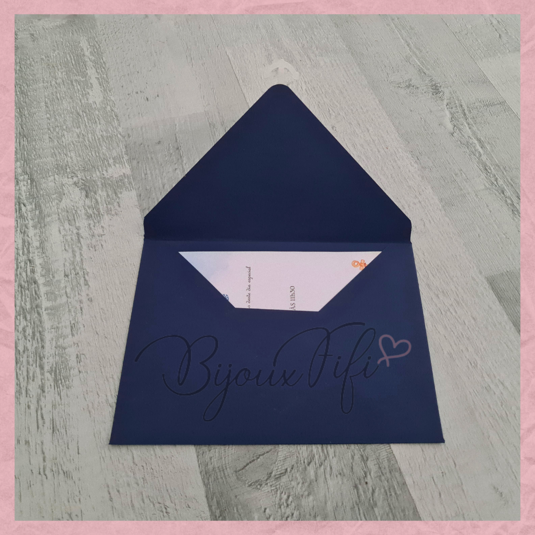 Convite Envelope "Royal Nautic"