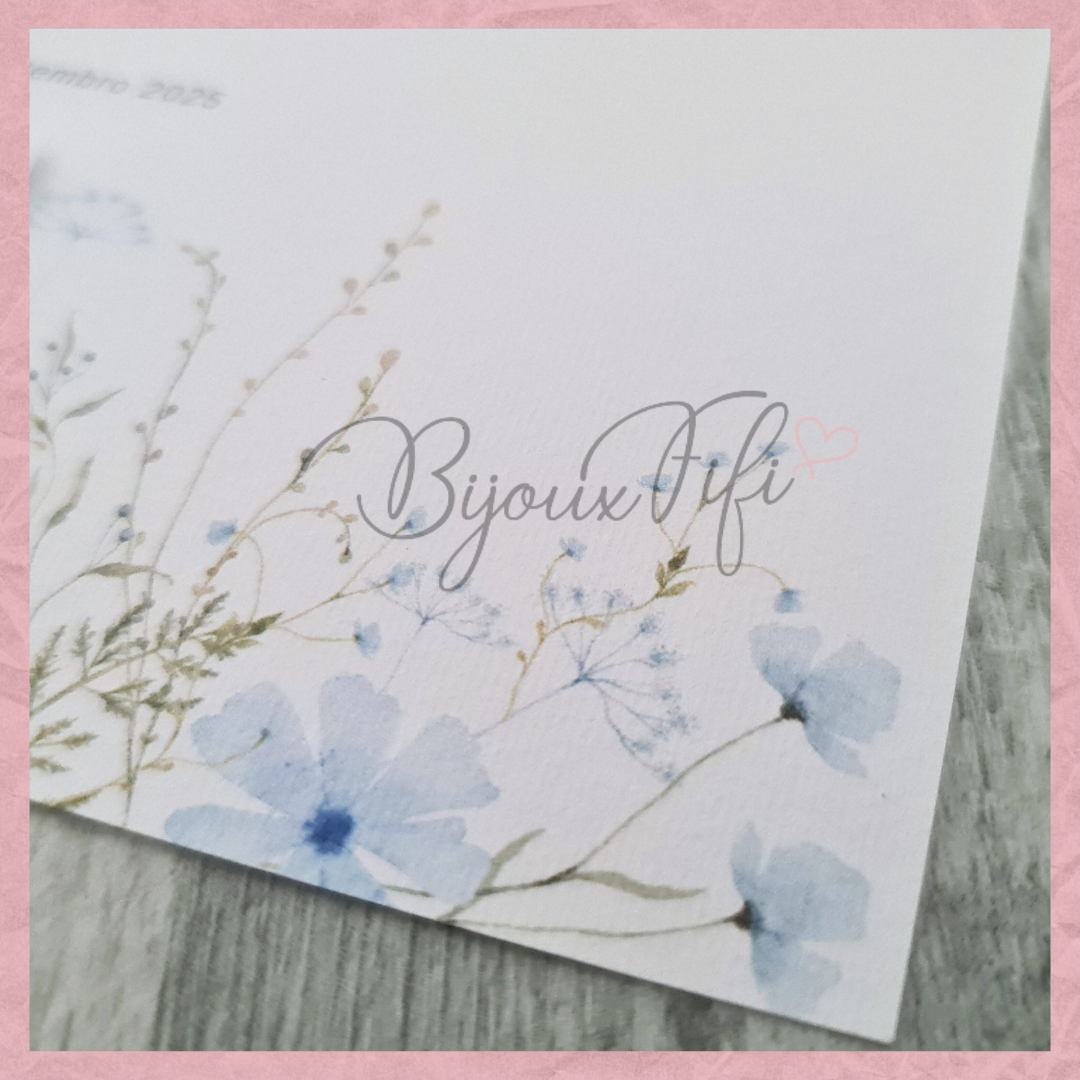 Convite Envelope "WildFlowers"