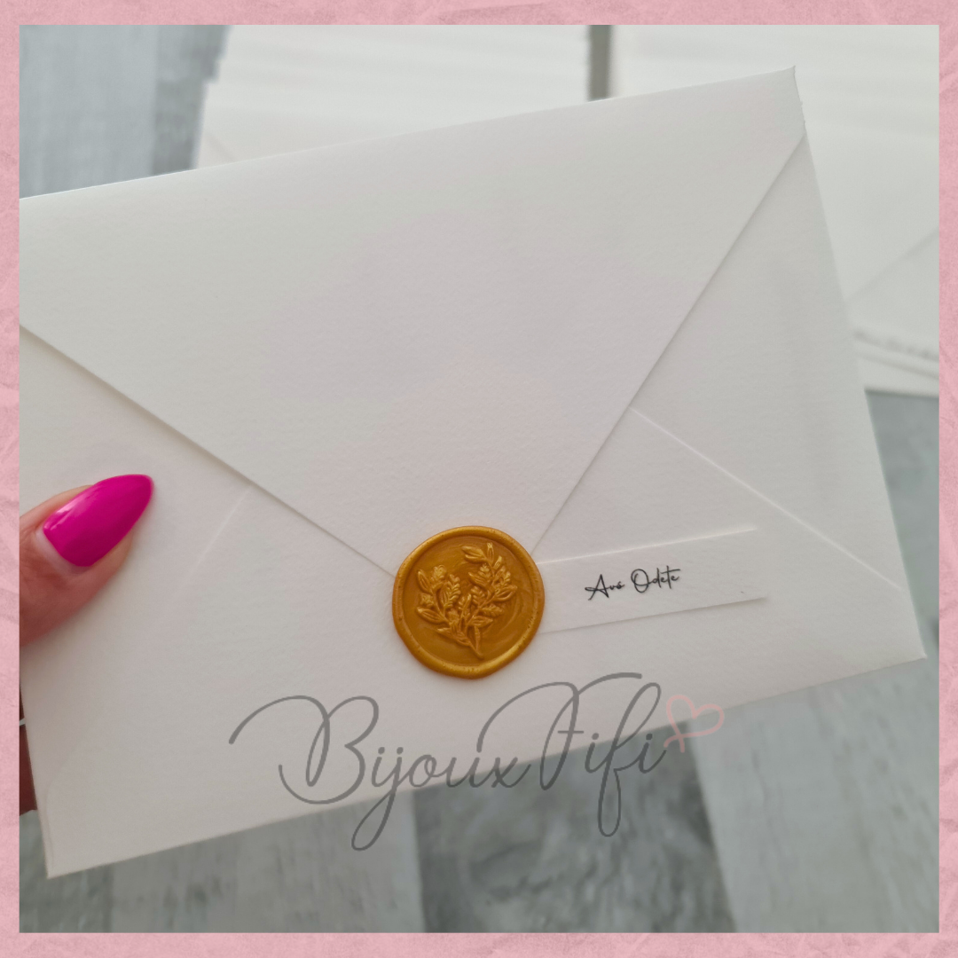 Convite envelope "Luxury"