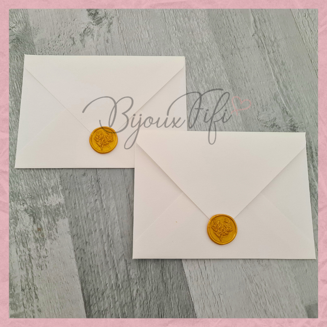 Convite envelope "Luxury"