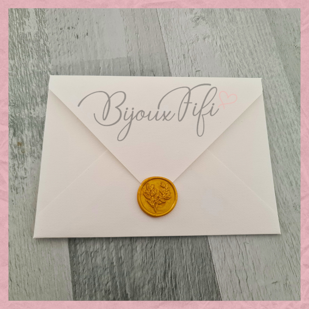 Convite envelope "Luxury"