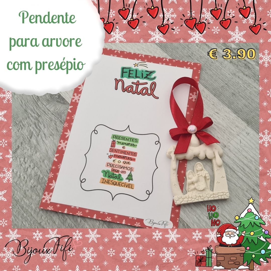 Pendente Presépio - Bijoux Fifi