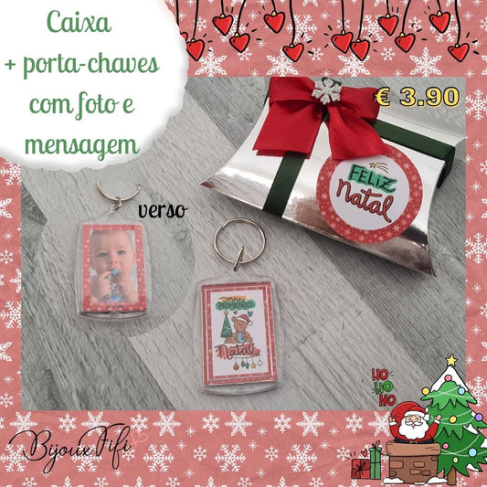 Porta-Chaves "O meu Primeiro Natal" - Bijoux Fifi