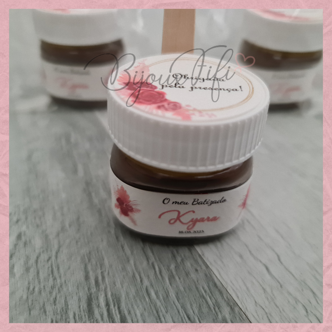 Nutella com colher "Sweet Rose"