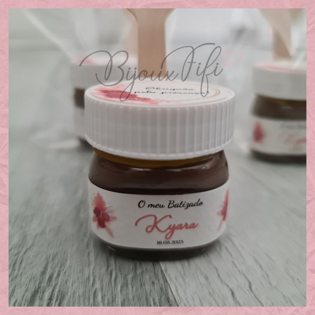 Nutella com colher "Sweet Rose"