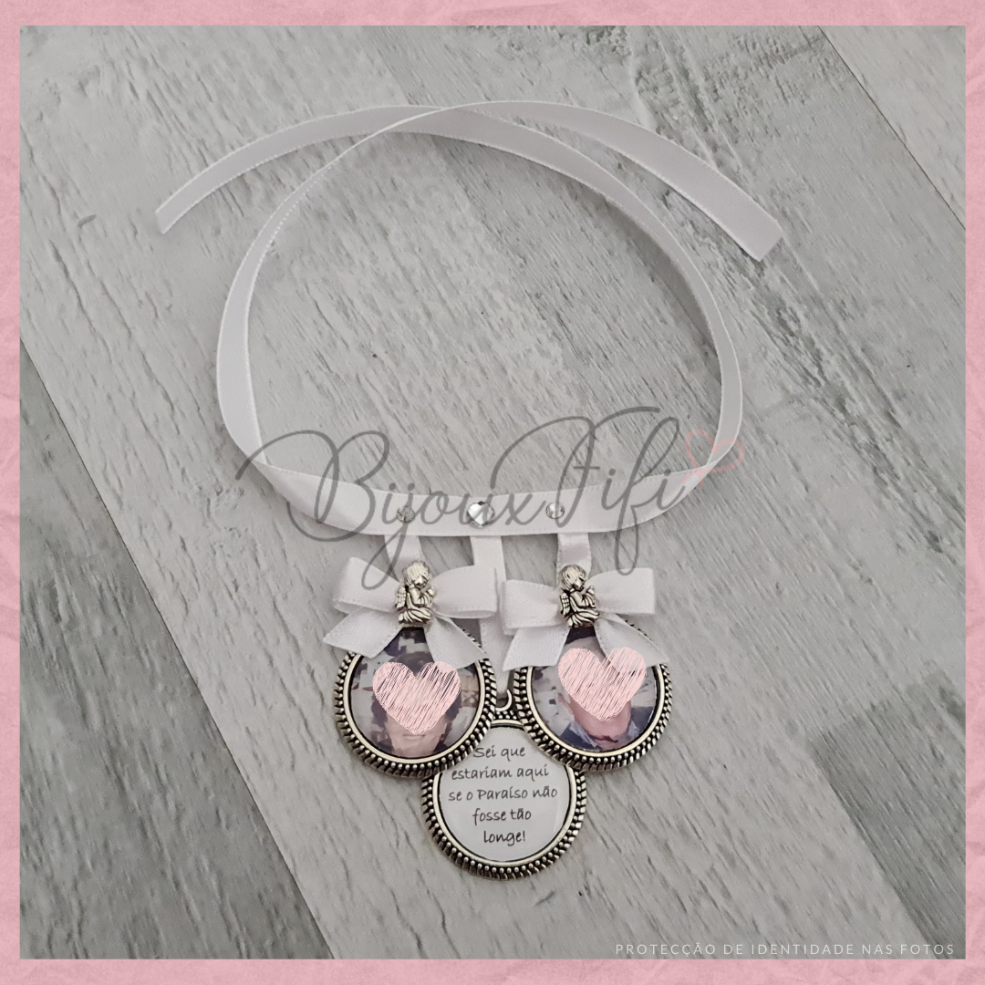 Conjunto de 3 Medalhas - Bijoux Fifi