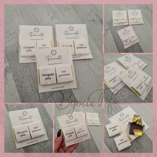 Pack 2 chocolatinhos "Luxury"