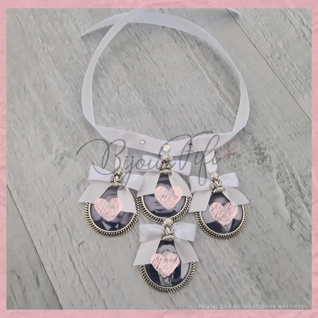 Conjunto de 4 Medalhas - Bijoux Fifi