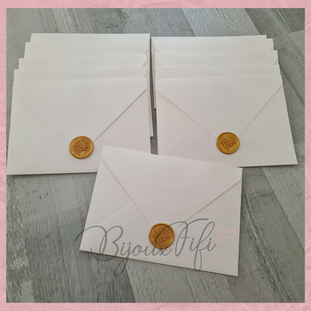 Convite envelope "Luxury"