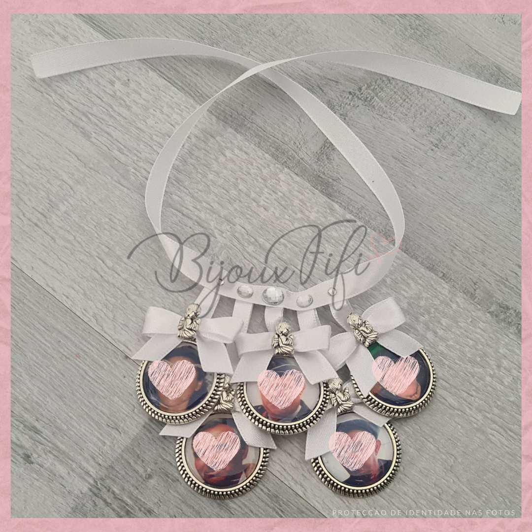 Conjunto de 5 Medalhas - Bijoux Fifi