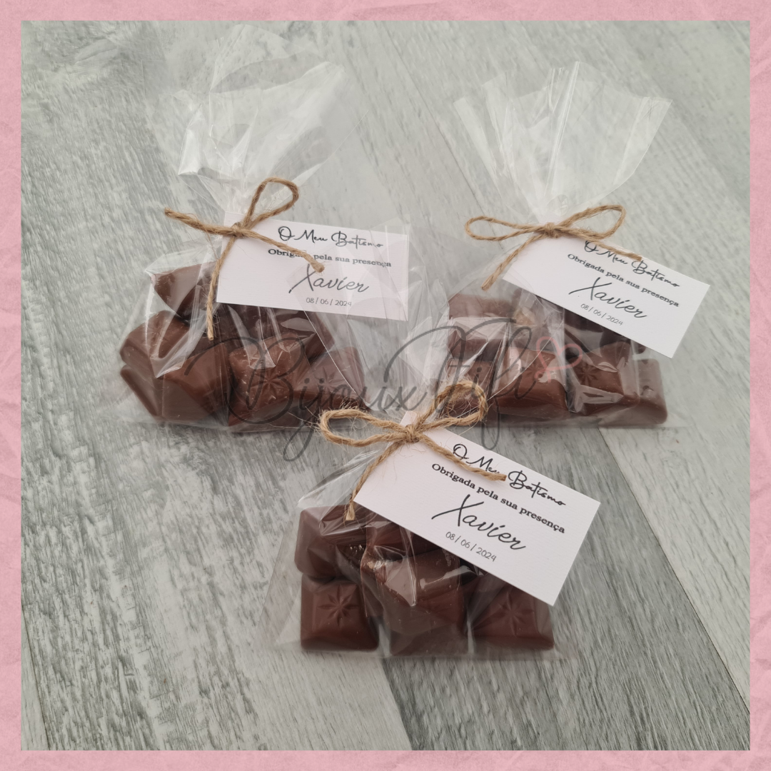 Saco chocolatinhos "Hello Brownie"